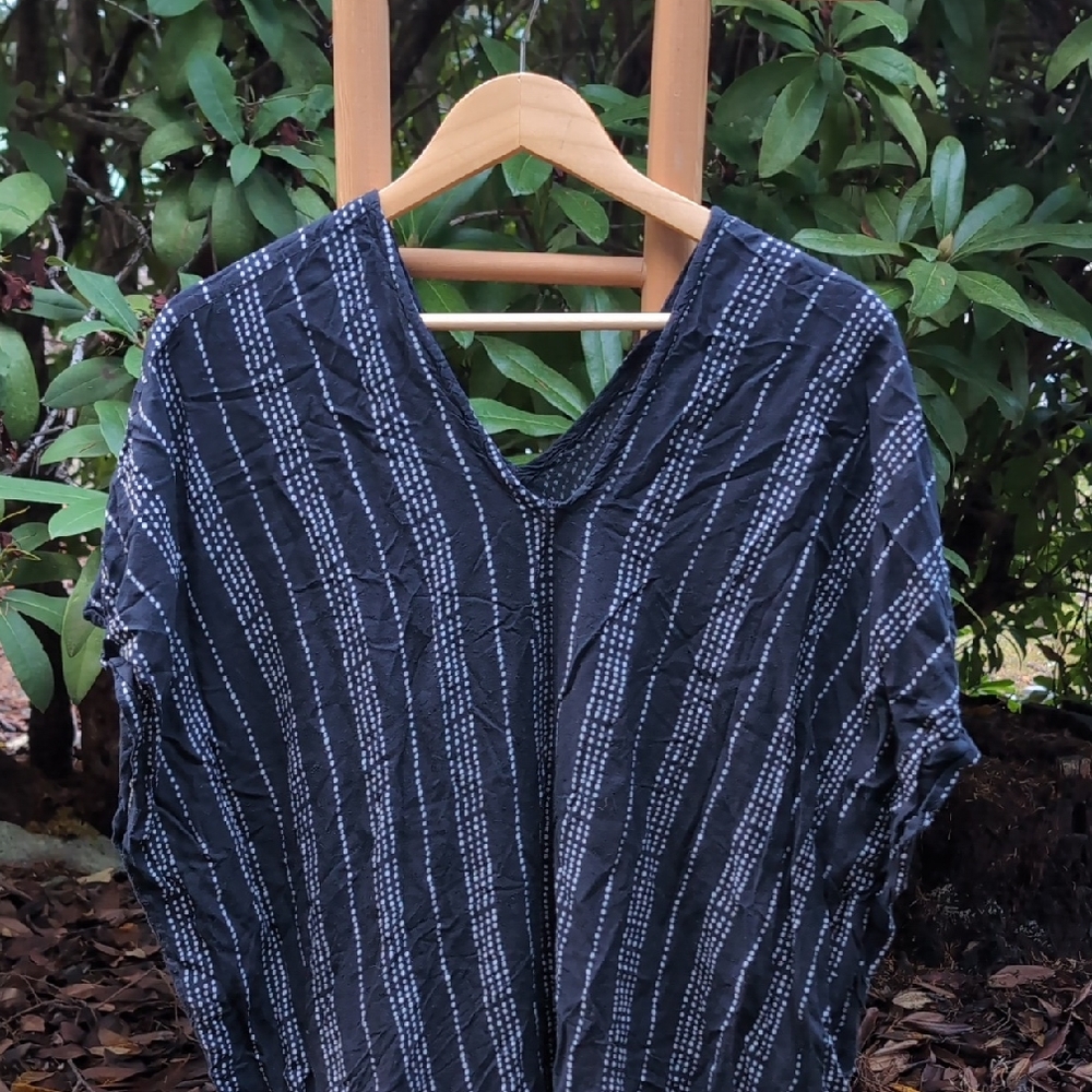 Loose Cover Up Poncho Style Dress Or Beach Swimsuit Cover